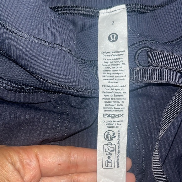Lululemon Dance Studio Mid-Rise Jogger True Navy Blue 2 - Picture 7 of 8